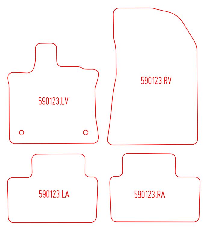 Automatten Renault Symbioz (2024-Heden)