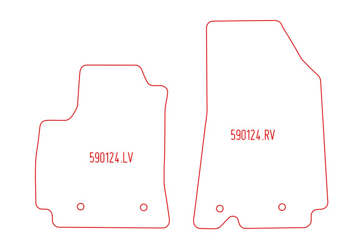 Automatten Renault Arkana (2021-Heden)