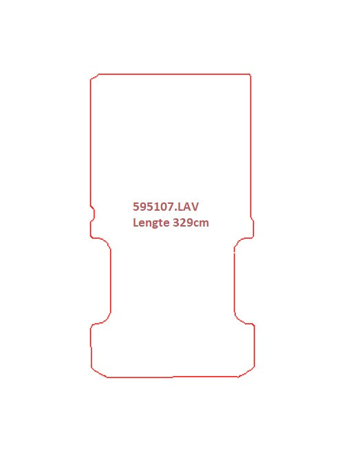 Laadvloermat Volkswagen Crafter (2006-2017)