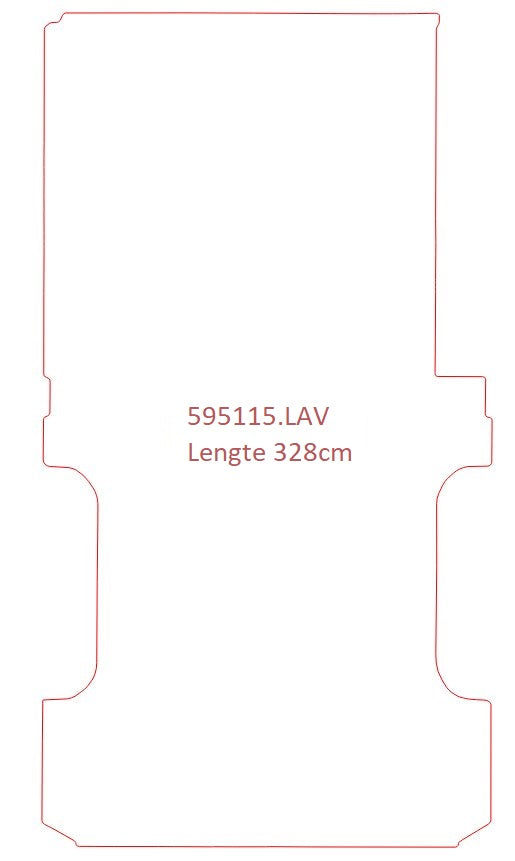 Laadvloermat Volkswagen Crafter (2006-2017)