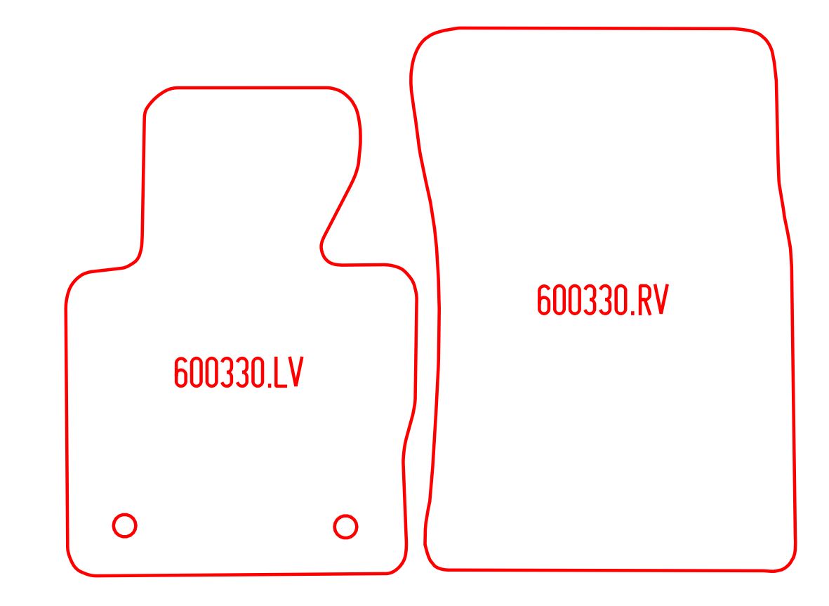Automatten Land Rover Range Rover (2002-2012)