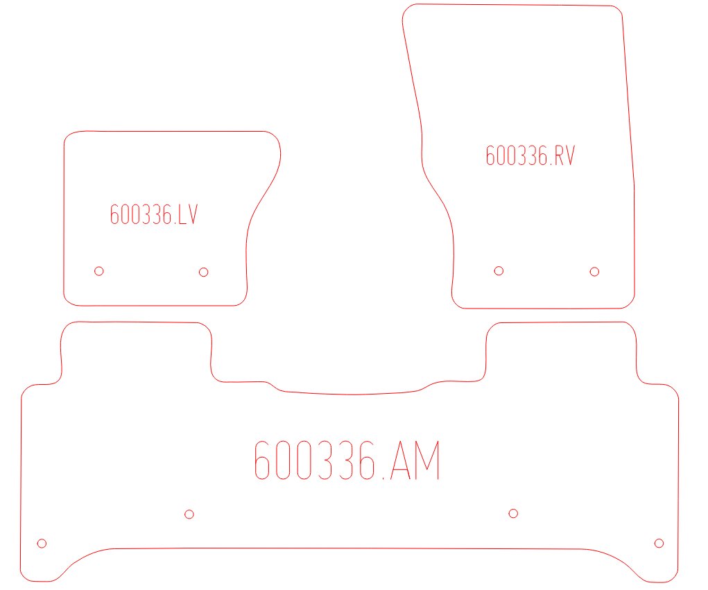 Automatten Land Rover Range Rover (2012-2021)
