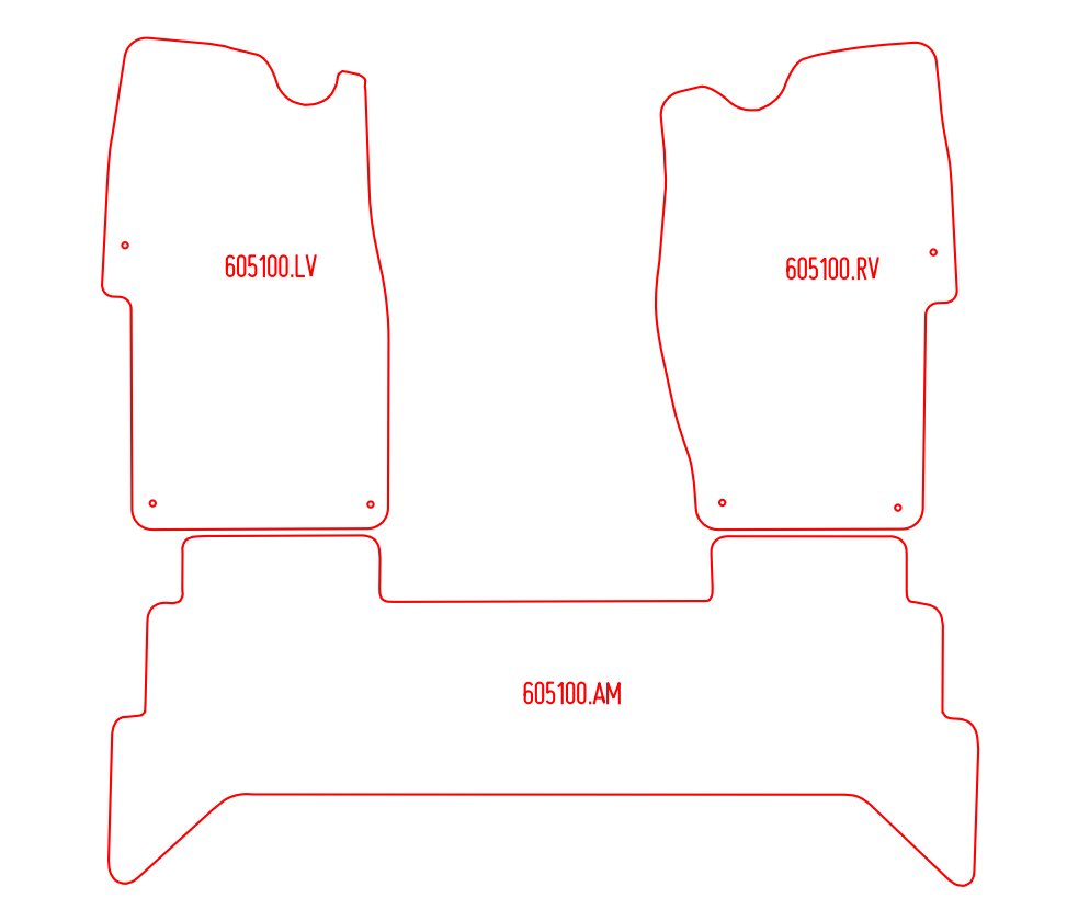 Automatten Land Rover Range Rover Classic (1970-1996)