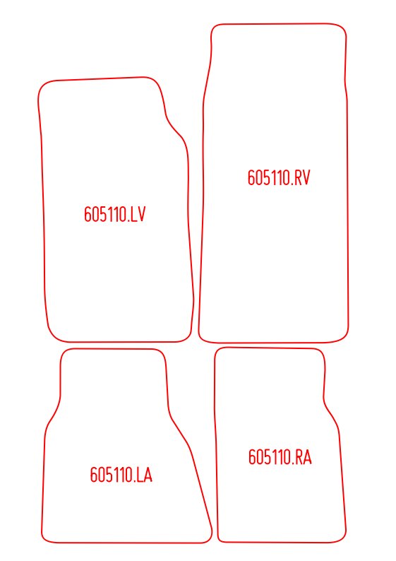 Automatten Rover SD1 (1976-1986)