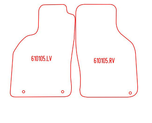Automatten Saab 9-3 coupe / 9-3 hatchback (1998-2002)