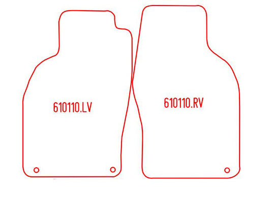 Automatten Saab 9-3 (1998-2003)
