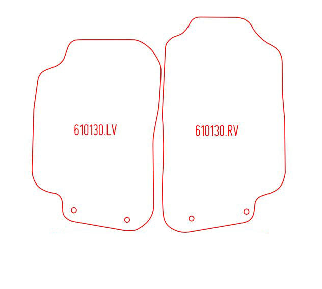 Automatten Saab 9-5 sedan / 9-5 stationwagon (1998-2010)