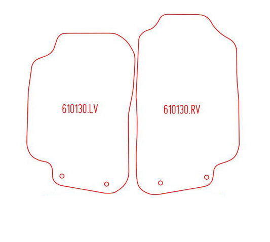 Automatten Saab 9-5 sedan / 9-5 stationwagon (1998-2010)