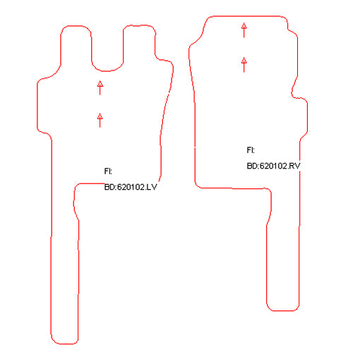 Automatten Scania P-serie (2004-2018)