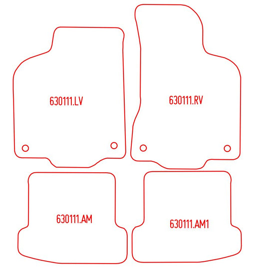 Automatten Seat Ibiza (1999-2002)