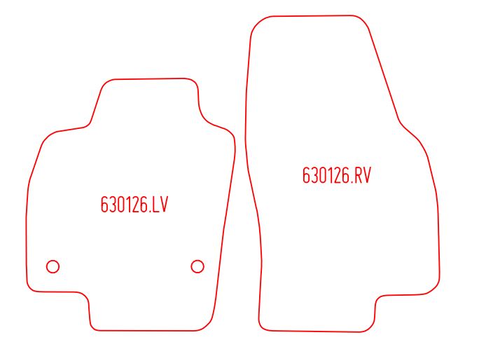 Automatten Seat Ibiza (2017-Heden)