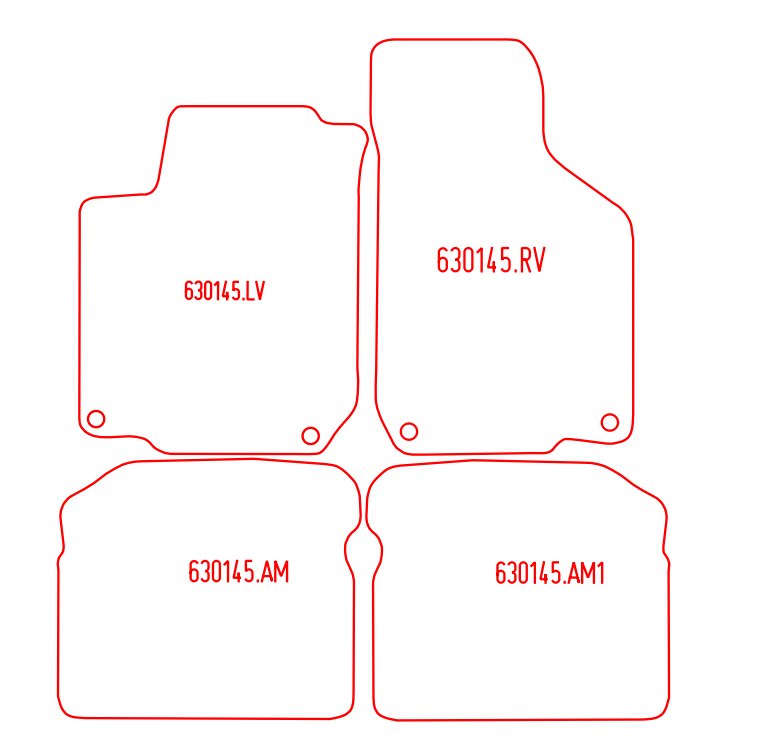 Automatten Seat Leon (1999-2005)