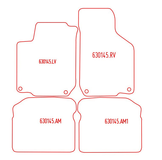 Automatten Seat Leon (1999-2005)