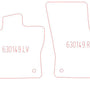 Automatten Seat Leon hatchback / Leon SC hatchback / Leon Sportstourer stationwagen / Leon ST stationwagen (2020-2020)