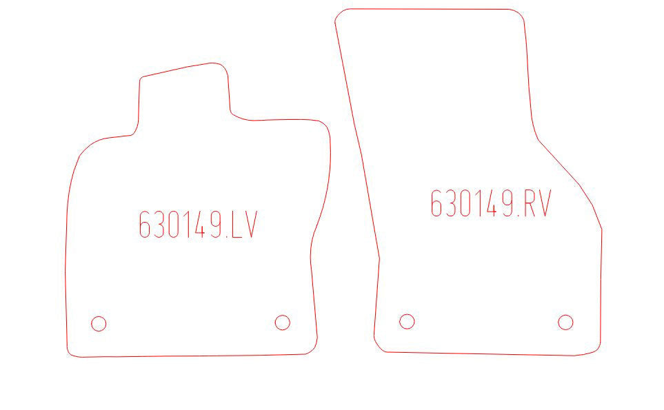 Automatten Seat Leon hatchback / Leon SC hatchback / Leon Sportstourer stationwagen / Leon ST stationwagen (2020-2020)