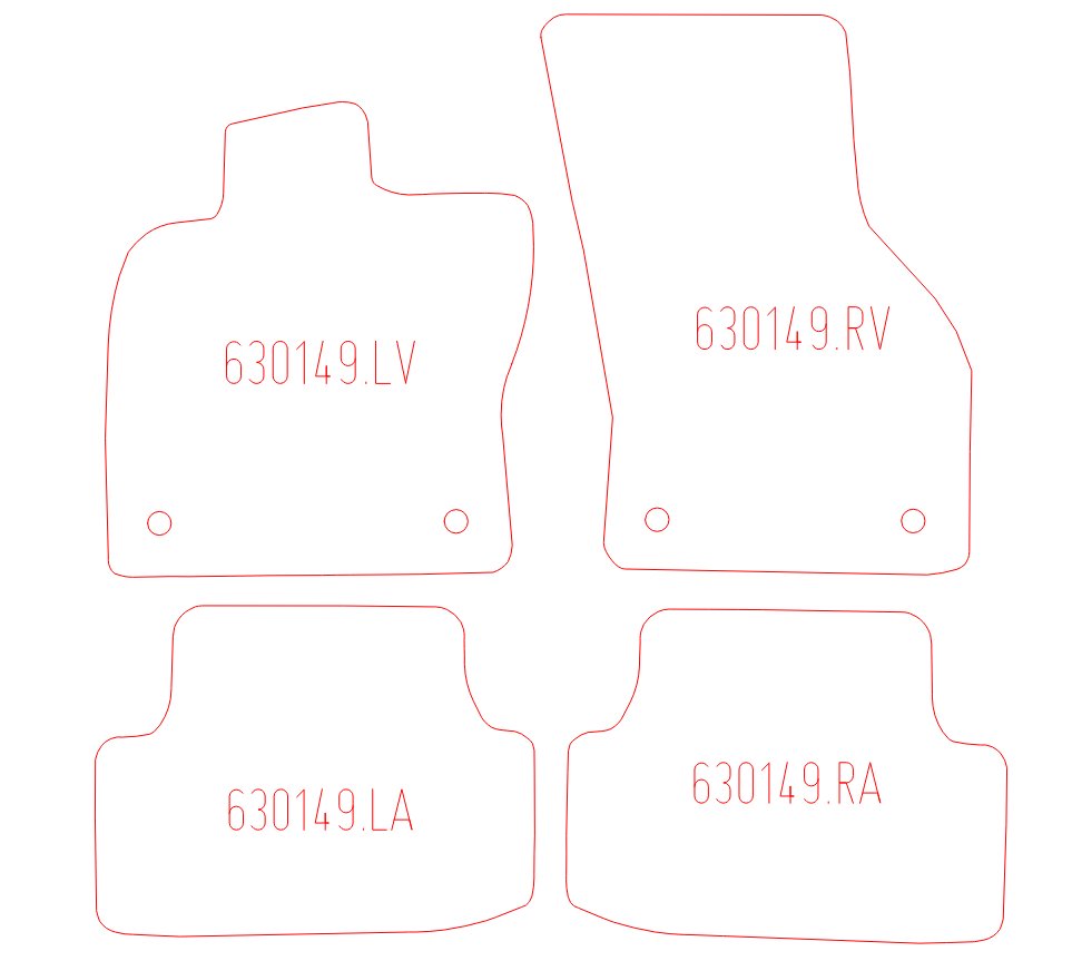 Automatten Cupra Leon hatchback / Leon ST stationwagon (2020-Heden)