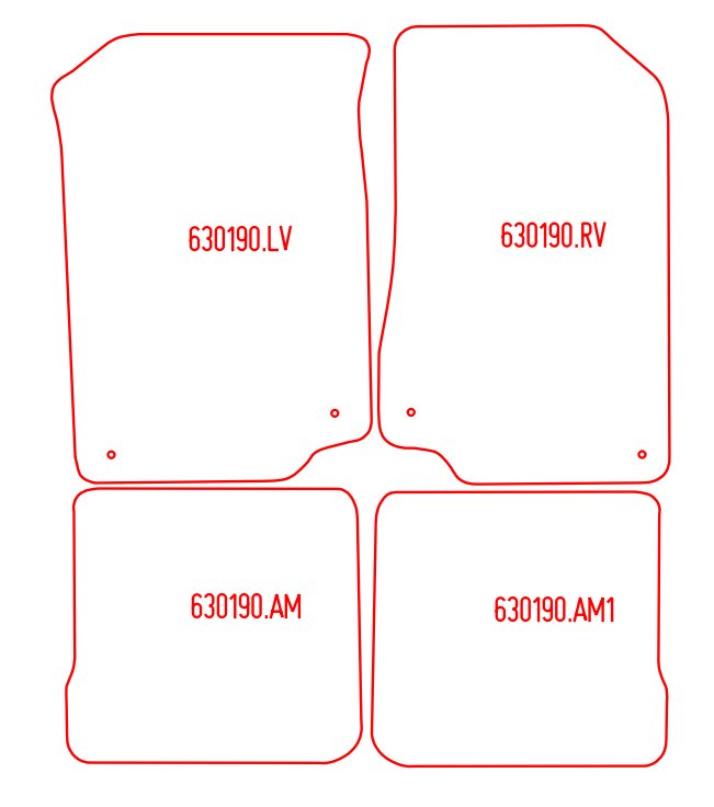 Automatten Seat Toledo (1991-1999)