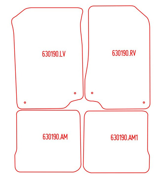 Automatten Seat Toledo (1991-1999)
