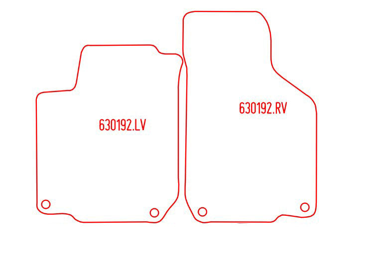 Automatten Seat Toledo (1999-2004)