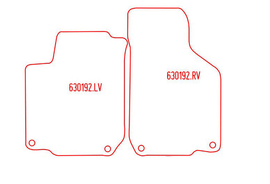 Automatten Seat Toledo (1999-2004)
