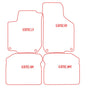 Automatten Seat Toledo (1999-2004)