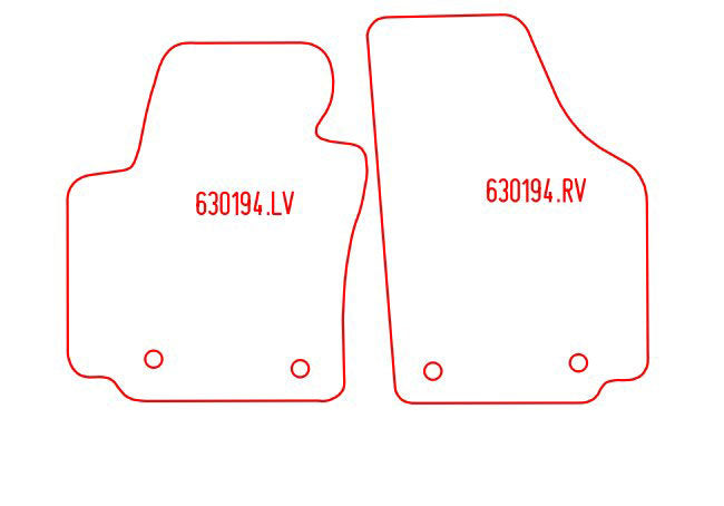 Automatten Seat Toledo (2004-2009)