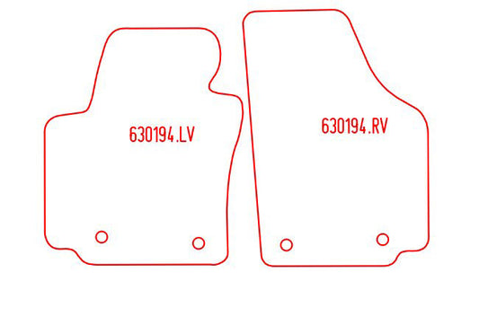 Automatten Seat Toledo (2004-2009)