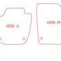 Automatten Seat Toledo (2013-2018)