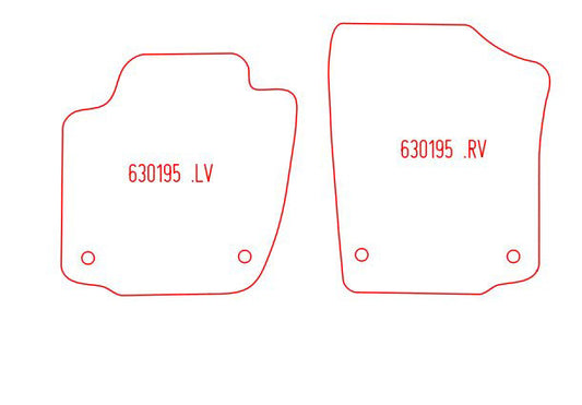 Automatten Seat Toledo (2013-2018)
