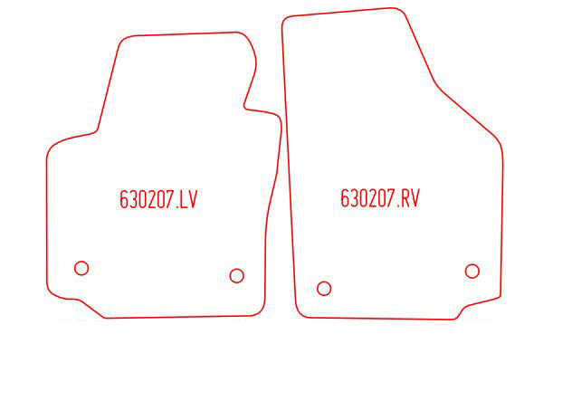 Automatten Seat Altea / Altea FreeTrack / Altea XL (2008-2016)
