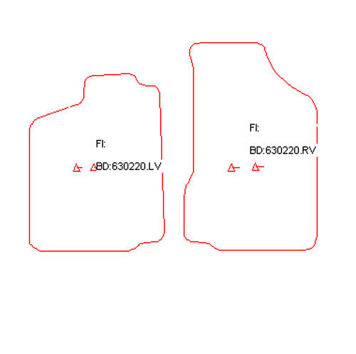 Automatten Seat Cordoba sedan / Cordoba SX coupe / Cordoba Vario stationwagon (1998-2002)