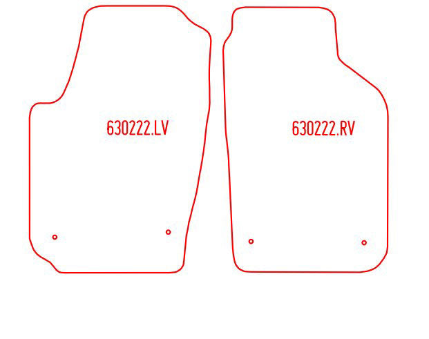Automatten Seat Cordoba (2002-2009)