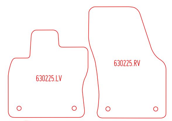 Automatten Seat Tarraco (2019-Heden)