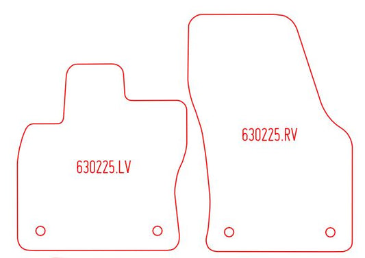 Automatten Seat Tarraco (2019-Heden)