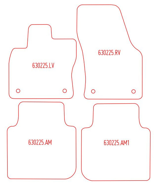 Automatten Seat Tarraco (2019-Heden)