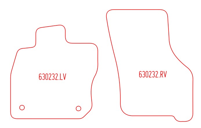 Automatten Volkswagen Golf VIII Variant (2020-Heden)