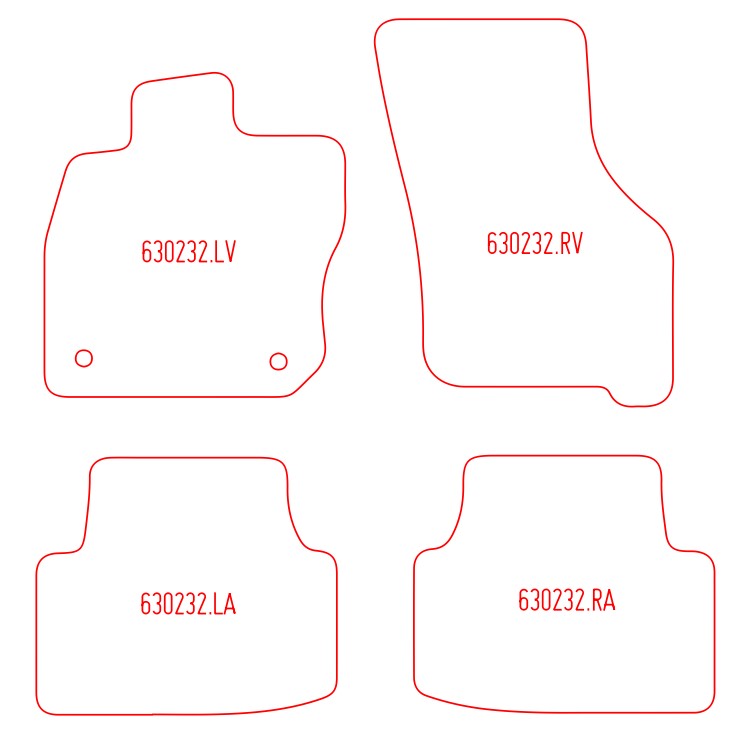 Automatten Seat Leon Sportstourer (2020-Heden)