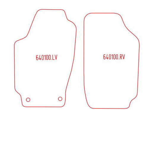 Automatten Skoda Fabia hatchback / Fabia sedan / Fabia stationwagon (2001-2007)