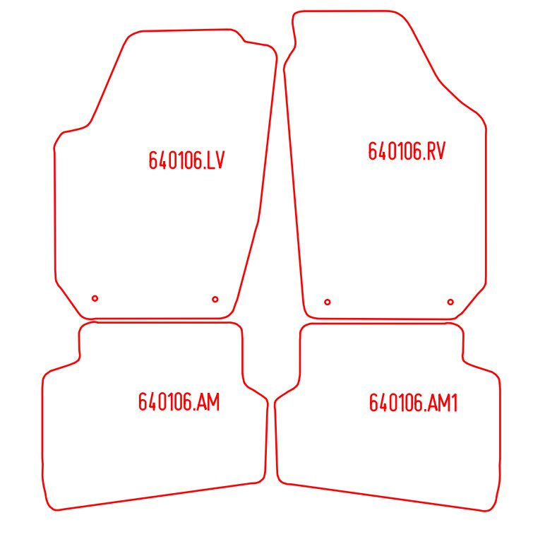 Automatten Skoda Fabia hatchback / Fabia stationwagon (2008-2014)