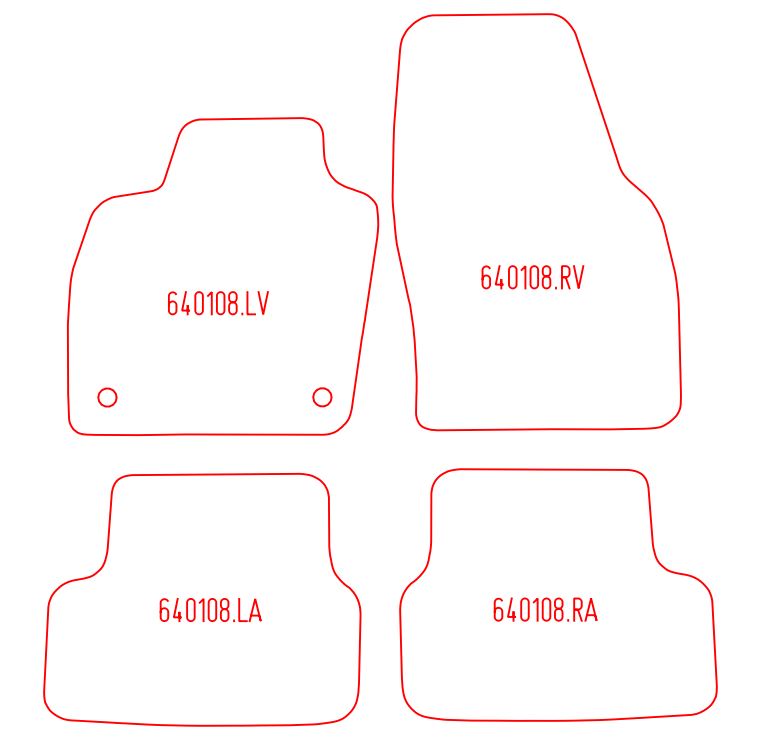 Automatten Skoda Fabia (2021-Heden)