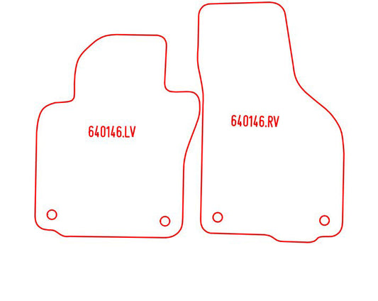 Automatten Skoda Octavia hatchback / Octavia stationwagon (2009-2013)