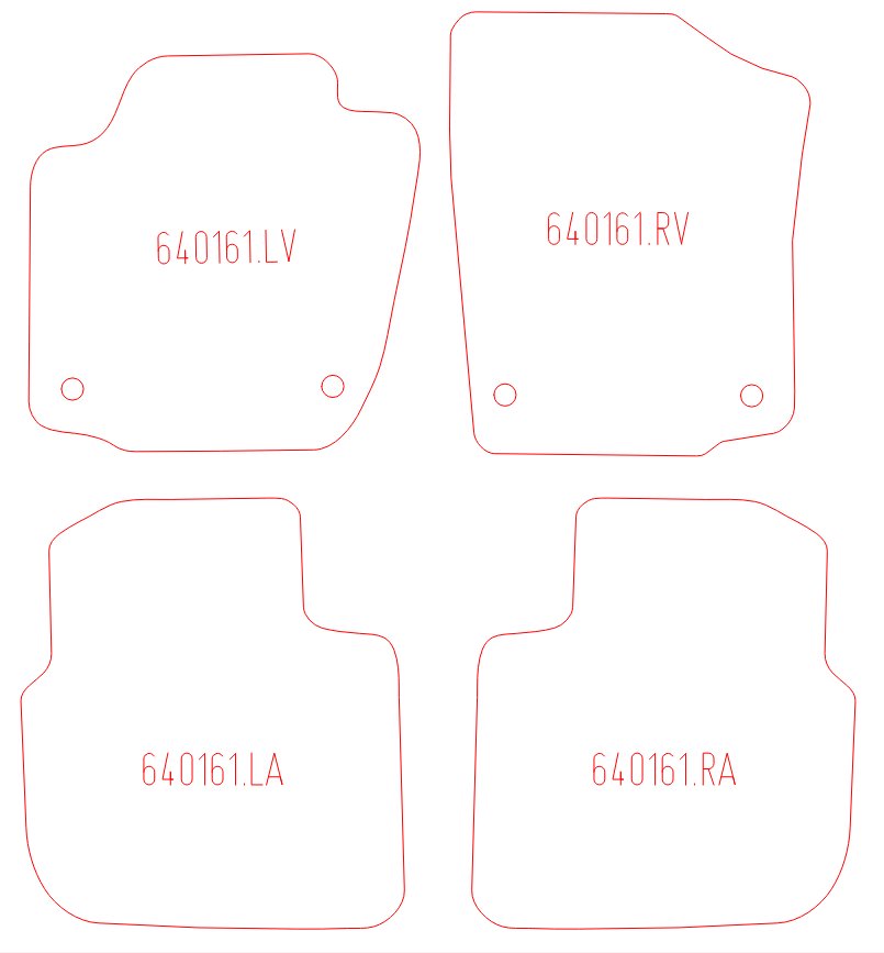 Automatten Skoda Rapid / Rapid Spaceback (2013-2019)