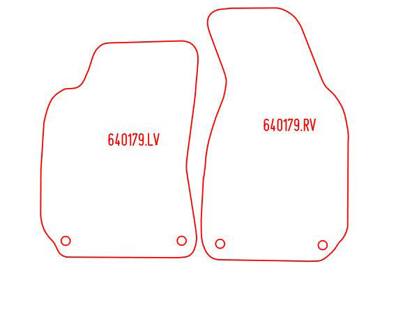 Automatten Skoda Superb (2002-2008)