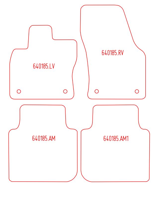 Automatten Skoda Kodiaq (2017-2023)