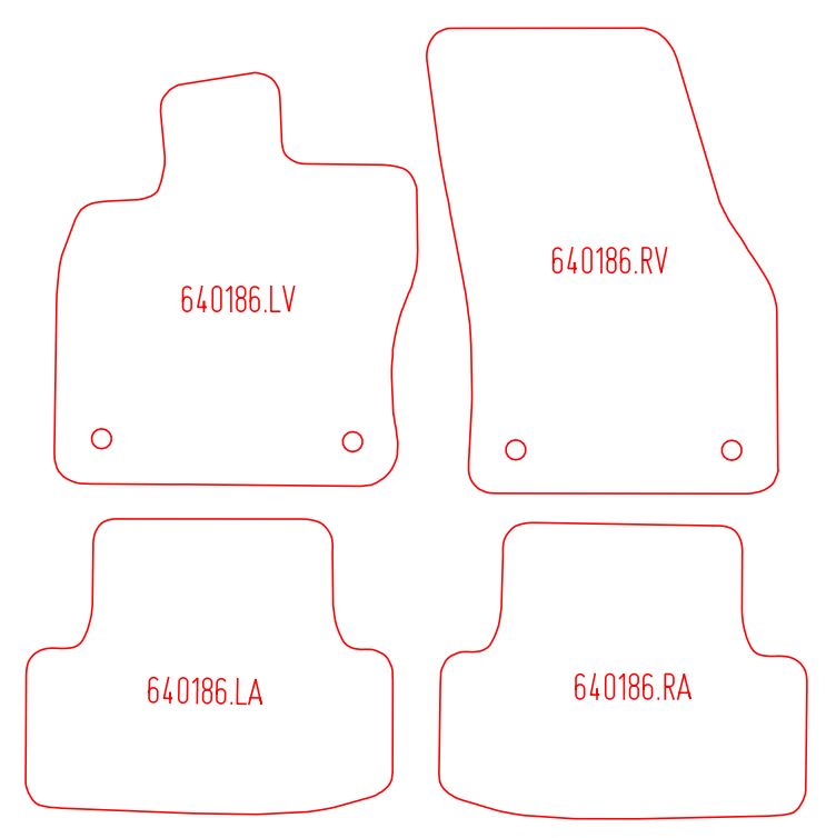 Automatten Skoda Karoq (2018-Heden)