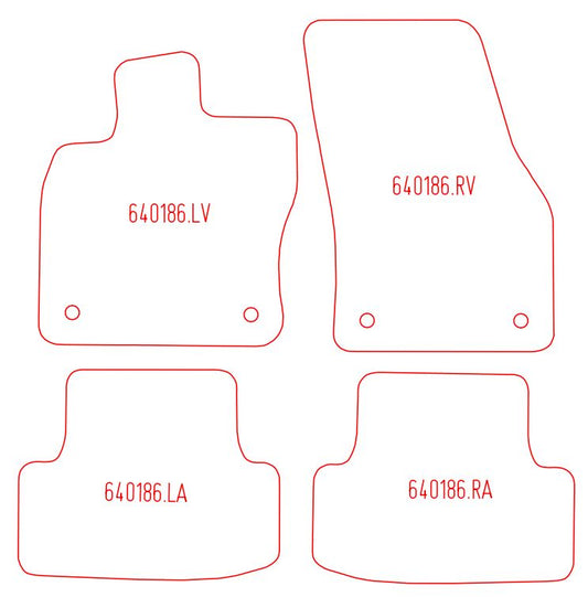 Automatten Skoda Karoq (2018-Heden)