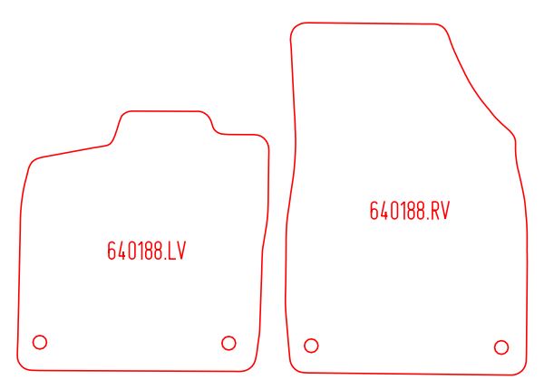 Automatten Volkswagen ID.4 (2020-Heden)