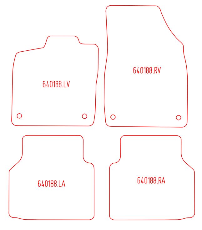 Automatten Skoda Enyaq iV suv / Enyaq iV coupe coupe (2022-Heden)