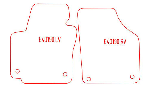Automatten Skoda Yeti (2009-2017)