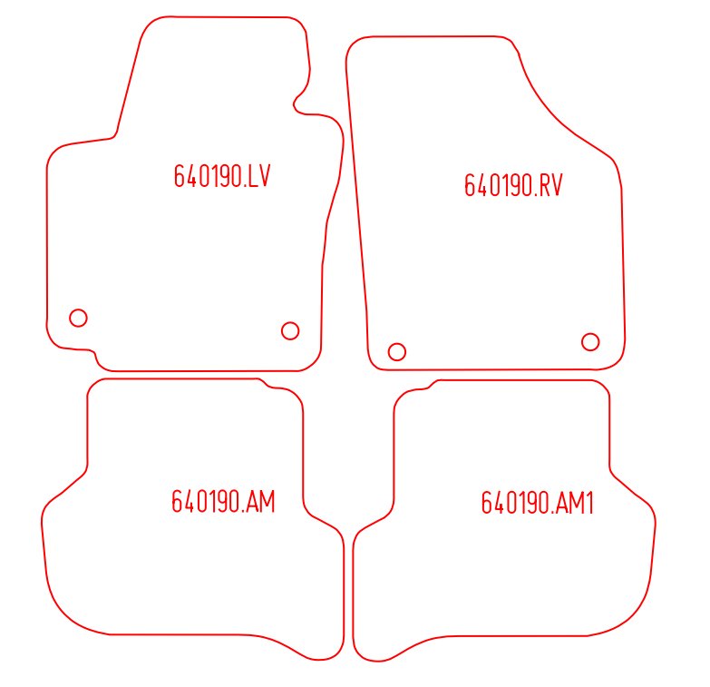 Automatten Skoda Yeti (2009-2017)